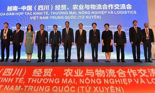 越中加强经贸、农业与物流合作