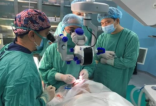 美国友人向越南患者捐献10枚眼角膜