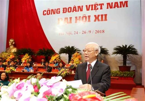 阮富仲：新形势下大力推进工会活动内容和方式创新