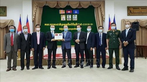 柬埔寨感谢越南政府和人民支援防疫物资