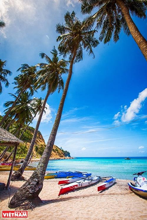 坚江省如诗如画的南游岛