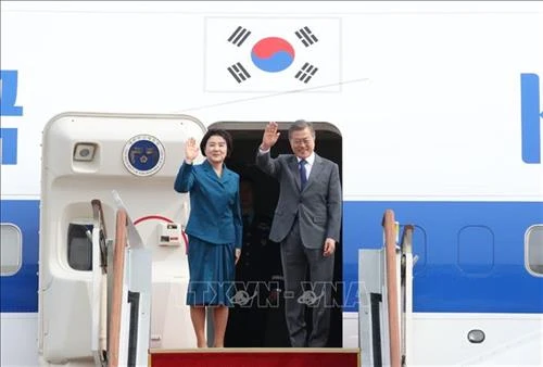 韩国总统文在寅结束东南亚三国之行