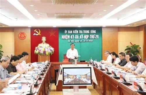 中央检查委员会第29次会议发布公报
