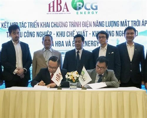 胡志明市工业区上千家企业将安装屋顶太阳能发电系统