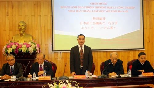 日本企业深入了解越南河南省投资环境 