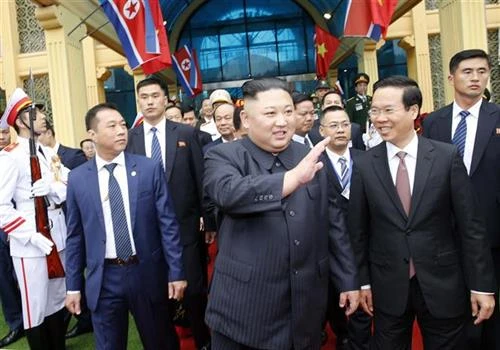 美朝领导人会晤：国际媒体密集报道朝鲜最高领导人访越消息