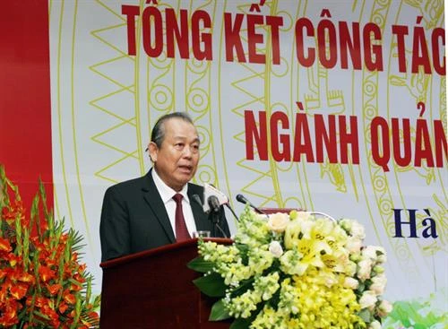 张和平副总理：不许自发而非法的宗教组织组建
