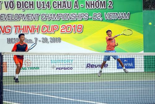 越南两名选手获得2018年亚洲青少年网球冠军