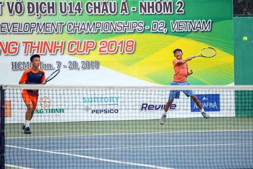 越南两名选手获得2018年亚洲青少年网球冠军