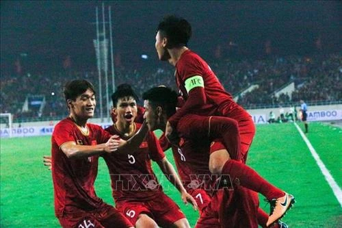 越南队4比0大胜泰国队 正式获得2020年亚洲U23足球赛参赛资格