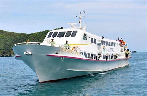 朔庄省至昆岛县高速客船投入运行