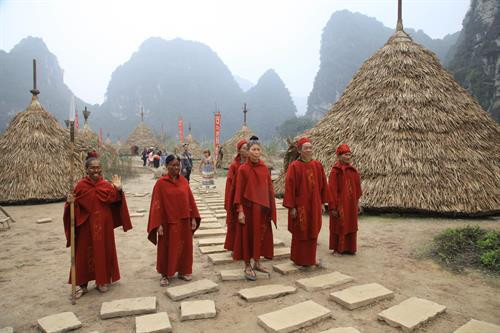 宁平省长安旅游区拆除电影《金刚：骷髅岛》取景地