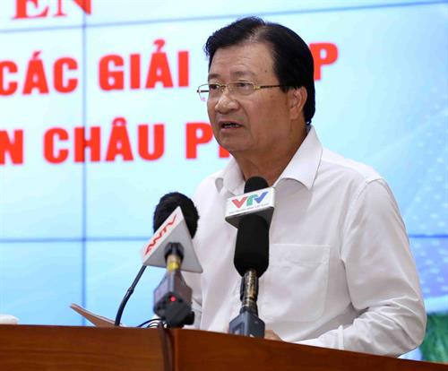 政府副总理郑廷勇：努力打赢非洲猪瘟防控工作