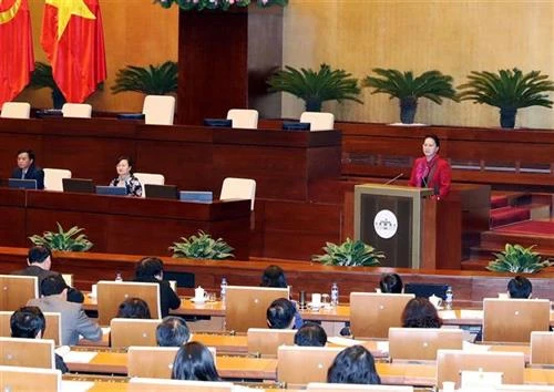越南国会办公厅召开2019年任务部署会议 阮氏金银出席