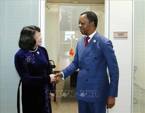 第18届不结盟运动峰会：邓氏玉盛会见各国领导