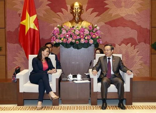 国会副主席冯国显会见“匈牙利公民联盟”代表团