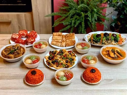 农历七月素食市场迎来生意火爆的高峰期