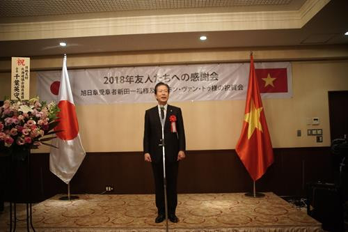日本公明党领袖山口那津男。图自越通社