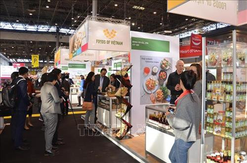 越南展位。图自越通社 越南展位。图自越通社