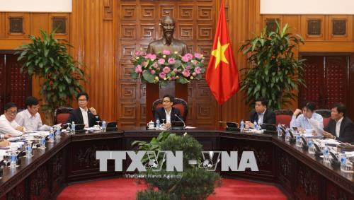 会议场景。越通社记者 林庆 摄。