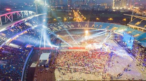 越南体育代表团 “越南自豪”表彰会隆重举行。图自越通社 越南体育代表团 “越南自豪”表彰会隆重举行。图自越通社