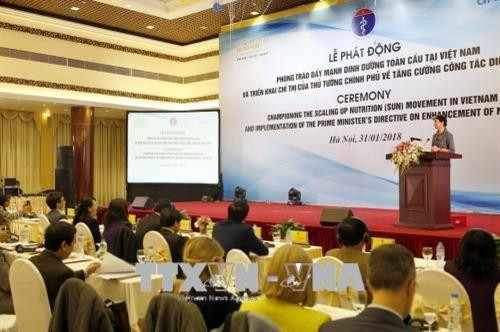 启动仪式。(图片来源:越通社) 启动仪式。(图片来源:越通社)