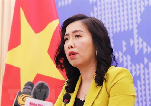 越南外交部发言人黎氏秋姮。图自越通社