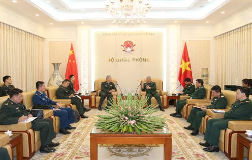 双方会见场景。（图片来源：因特网）