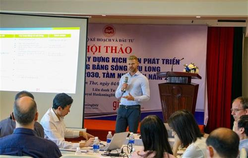 研讨会场景。图自越通社 研讨会场景。图自越通社