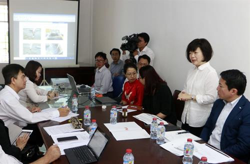 磋商会场景。(图片来源:越通社) 磋商会场景。(图片来源:越通社)