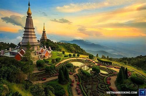 清迈的旅游景点。（图片来源：vietnambooking.com)