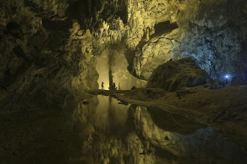 越南高平山水地质公园。(图片来源:越通社) 越南高平山水地质公园。(图片来源:越通社)