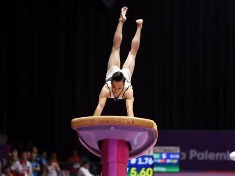 越南运动员黎青松。（图片来源：越通社）