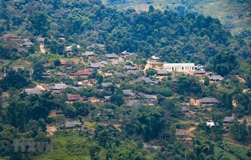 奠边省奠边东县的一角。图自越通社