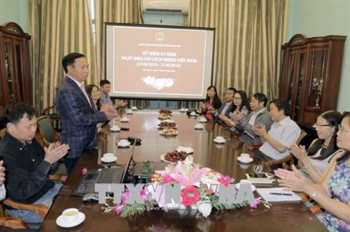 见面会现场。（图片来源：越通社）