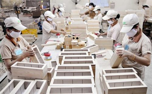 资料图：越南木制品。图自越通社