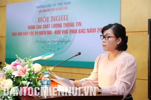 中央新闻发行公司干部黎明书在会议上发表讲话。记者 黄河 摄