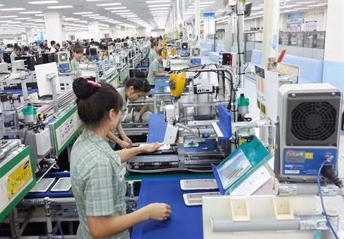 2018年1月上半月越南商品出口额达92.57亿美元。（图片来源：越通社）