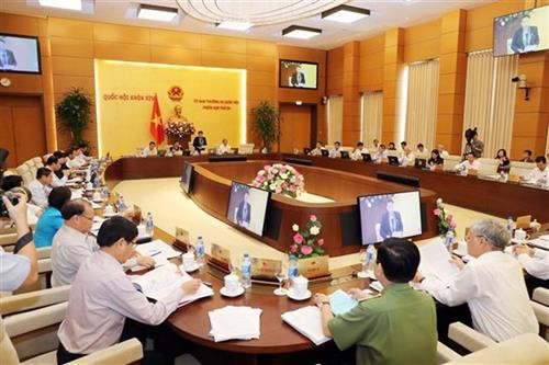 会议场景。图自越通社