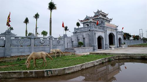 昌江城是明朝军1407年建设的泥土城堡。图自互联网