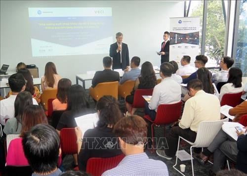 研讨会场景。图自越通社 研讨会场景。图自越通社