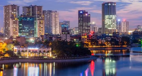河内市一角。 图自互联网