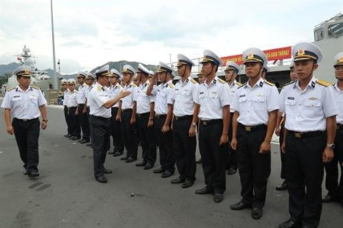 越南人民海军工作代表团。图自https://baohaiquanvietnam.vn