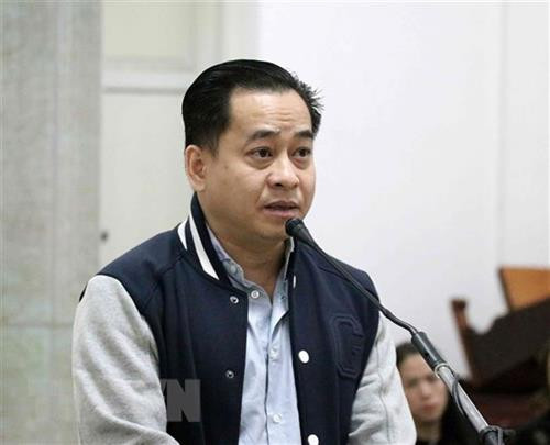 被告人潘文英武提出抗告。图自越通社 被告人潘文英武提出抗告。图自越通社