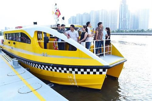 胡志明市水上巴士尚未有效开发水路运输潜力。图自互联网