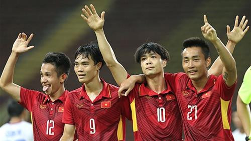 越南U22男足队迎战菲律宾U22男足队。(图片来源:因特网) 越南U22男足队迎战菲律宾U22男足队。(图片来源:因特网)