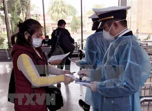 附图:承天顺化省主动应对新型冠状病毒感染的肺炎疫情。图自越通社 附图:承天顺化省主动应对新型冠状病毒感染的肺炎疫情。图自越通社