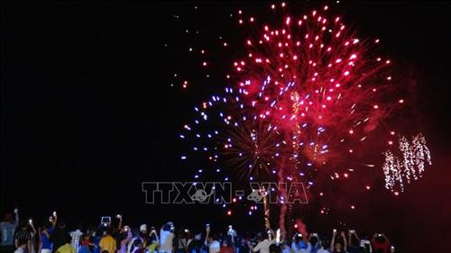 第九届庆和省芽庄海洋节开幕式。图自越通社
