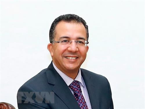 摩洛哥驻越南特命全权大使阿兹丁·法赫尼。（图片来源：越通社）