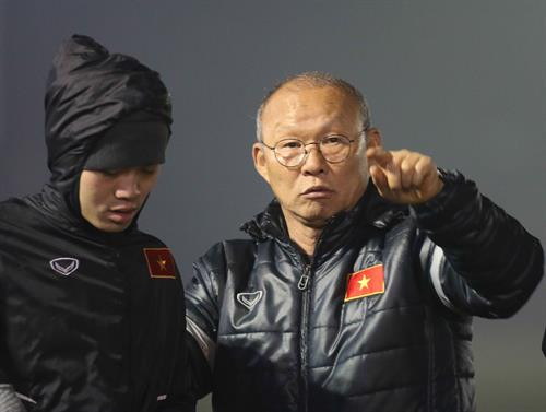 韩国教练朴恒绪。（图片来源：越通社）